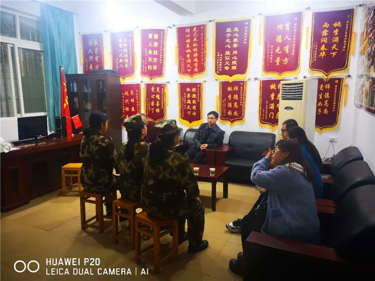 众多孩子优秀蜕变出营,原校领导特意来我校考察